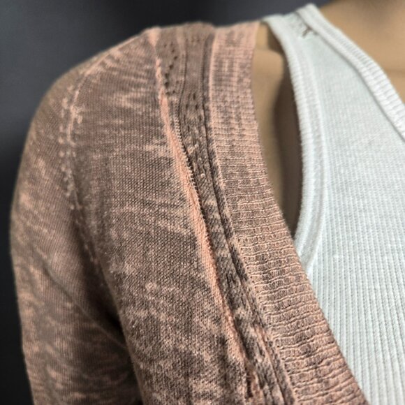 Vintage Diesel Womens Sweater Size XS Thin Knit V neck Grunge Indie Sleaze - Picture 5 of 14